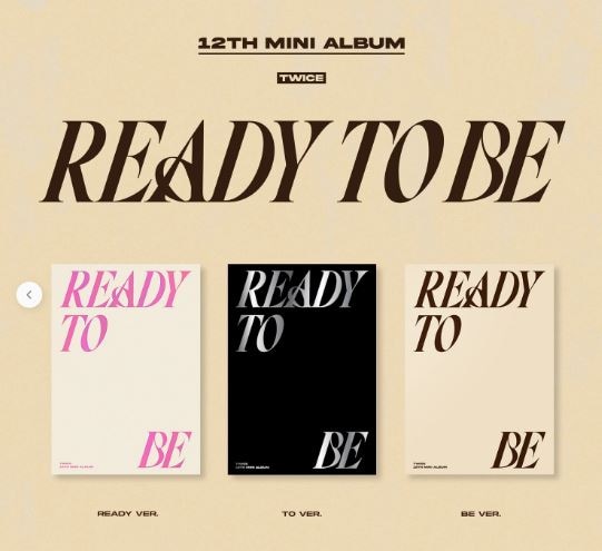 TWICE ミニアルバム 12集 [READY TO BE]