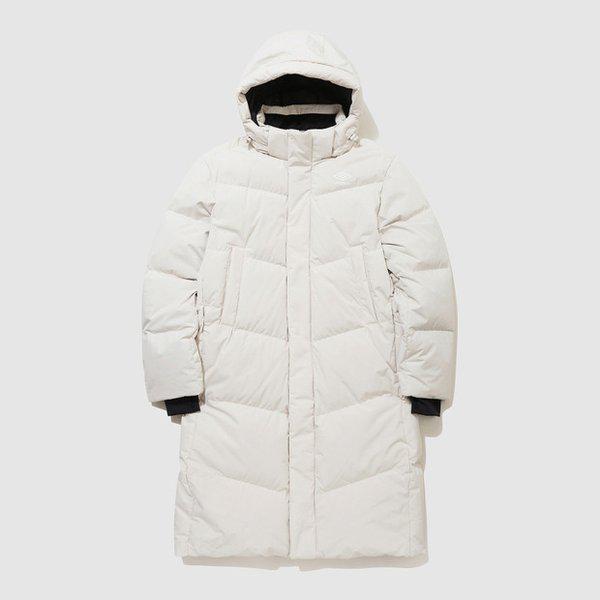 アクティブフライトロンググースダウンジャケット OATMEAL BEIGE UP423SDJN2 OBE0