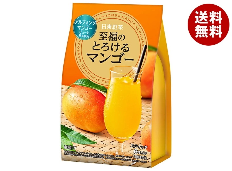 三井農林 日東紅茶 至福のとろけるマンゴー (10g×8本)×24(6×4)個入