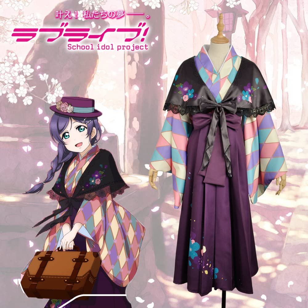 LoveLive! ラブライブ! 東條希 SR 大正ロマン編 覚醒前 コスプレ衣装
