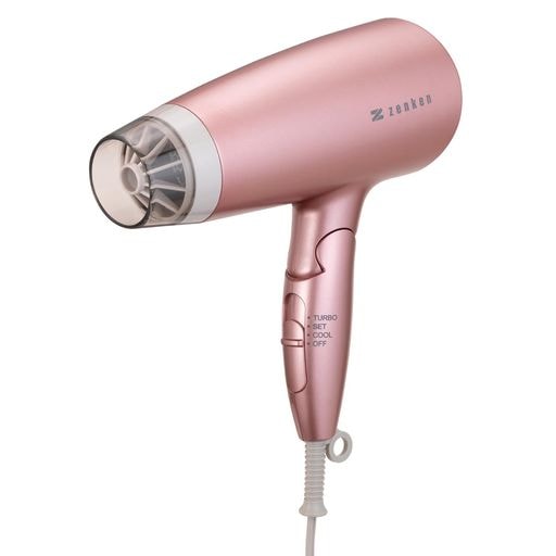 ゼンケン電磁波低減 ヘアケアドライヤーZD-750 (ピンク)