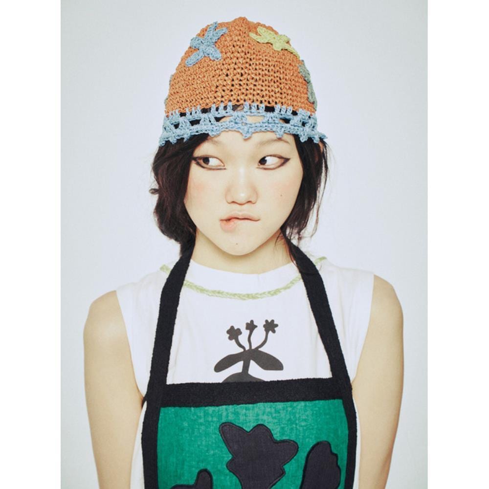 MISU A BARBE STAR STAR HAT BROWN