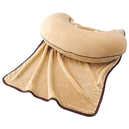 マイクロビーズクッションセット ブラウン