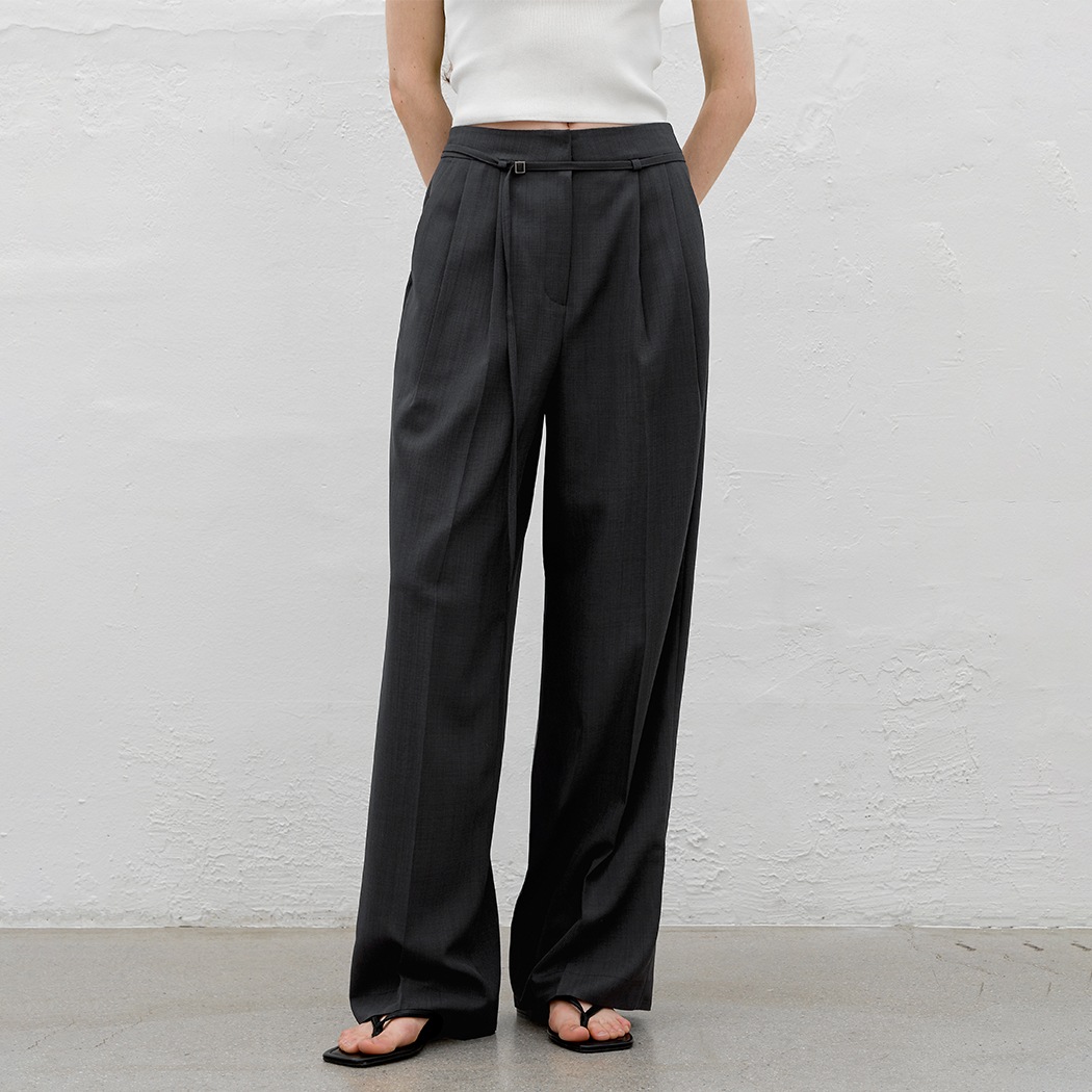 (PT-5661)ESSENTIAL ROGER SET-UP PANTS S