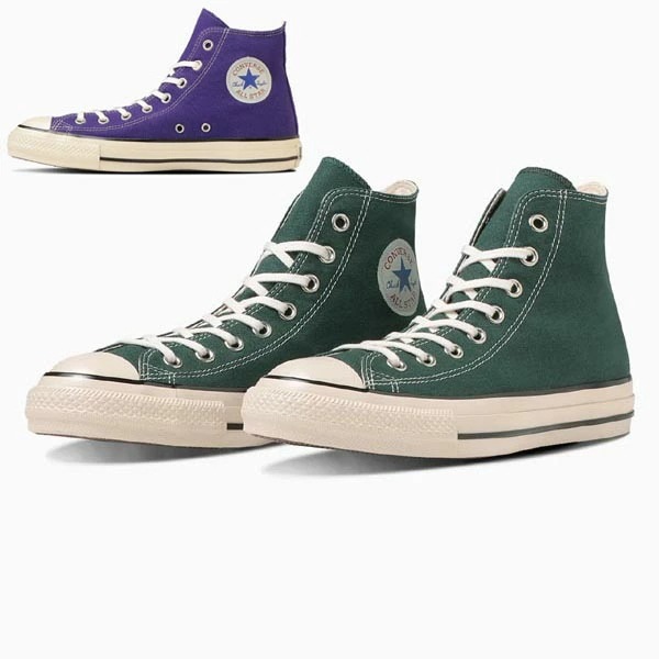 メンズ オールスターUS ハイカット ブルーバイオレット フォレストグリーン us hi スニーカー