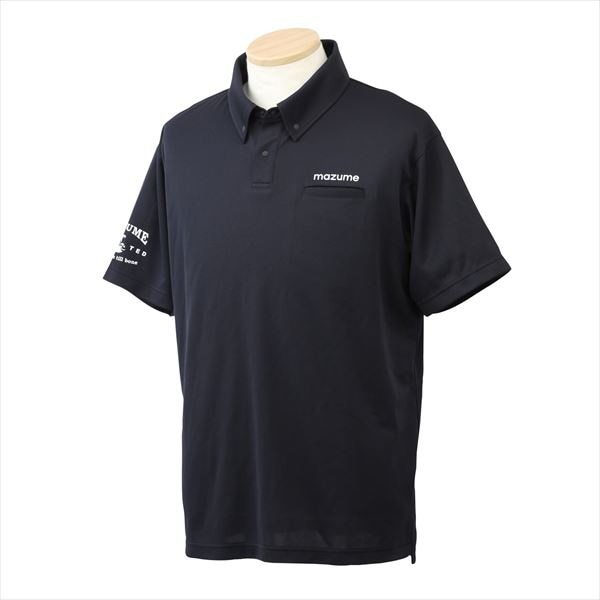 mazume ウェア MZAP-824 mazume ポロシャツ ブラック L