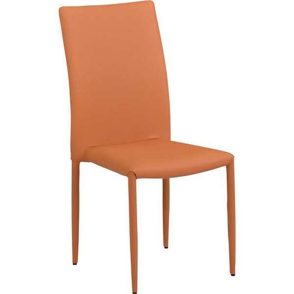 ダイニングチェア スタッキン CAM キャメル 2脚入