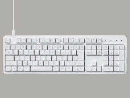 TK-MC50UKTWH 茶軸 [ホワイト]有線キーボード