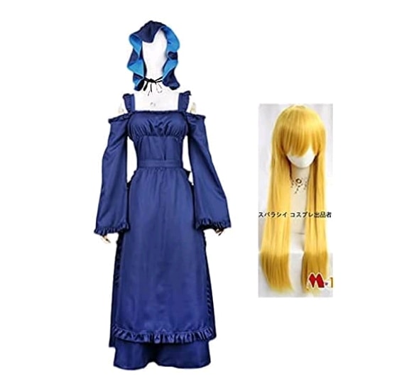 リーパーベイビーとブラックメイドアリスコスプレコスチューム+ウィッグコスチュームハロウィン文化祭