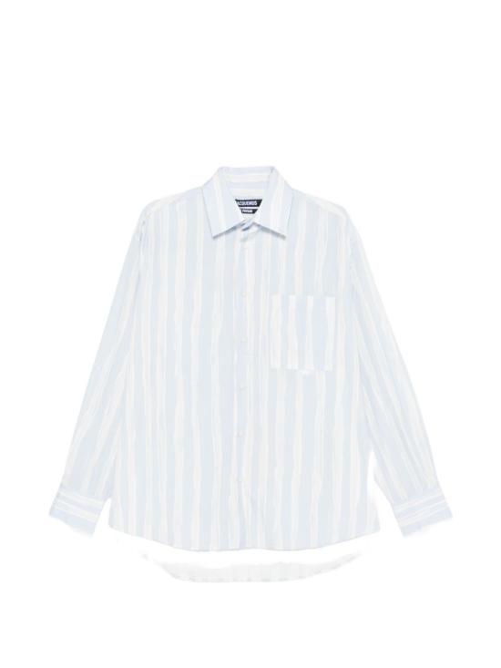 JACQUEMUS Men Shirts SHM00605 AW006913GT Clear Blue