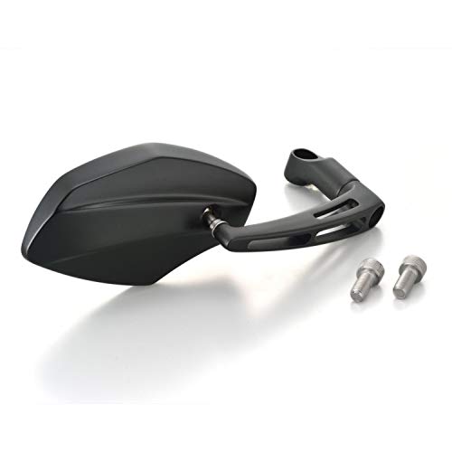 サイズ：右 デイトナ バイク用 パラレルミラー 片側1本 右専用 10mm正ネジ/逆ネジ 新保安基準