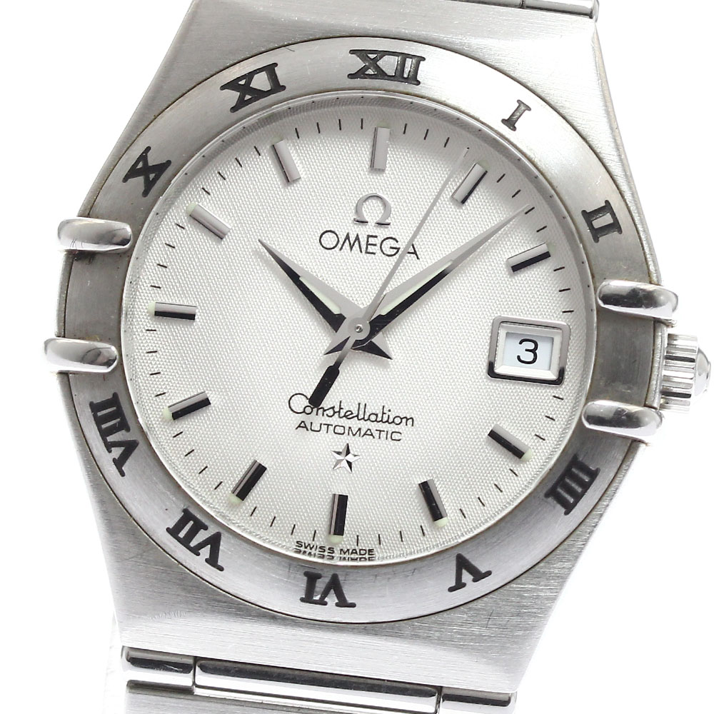 オメガ OMEGA 1592.30 コンステレーション デイト 自動巻き レディース 保証書付き_897237【中古】