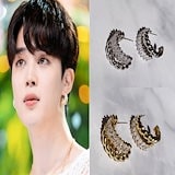 【just LoveR.】Horizon Earrings▲BTS愛用 Qoo10] justLoveR. bts suga着用 Horizon E : 腕時計・アクセサリー