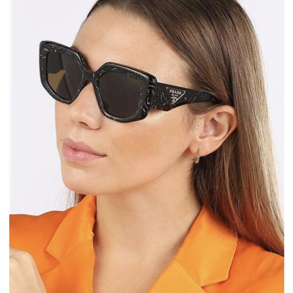 サングラス PRADANEW PR14ZSF-19D01T-52 BLACK Sunglasses