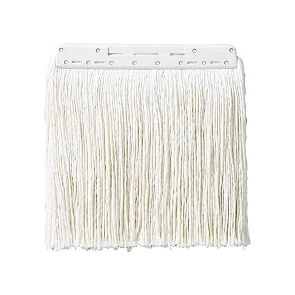 （まとめ）TRUSCO モップ 白色K-E8-300-W 1個[x10セット]
