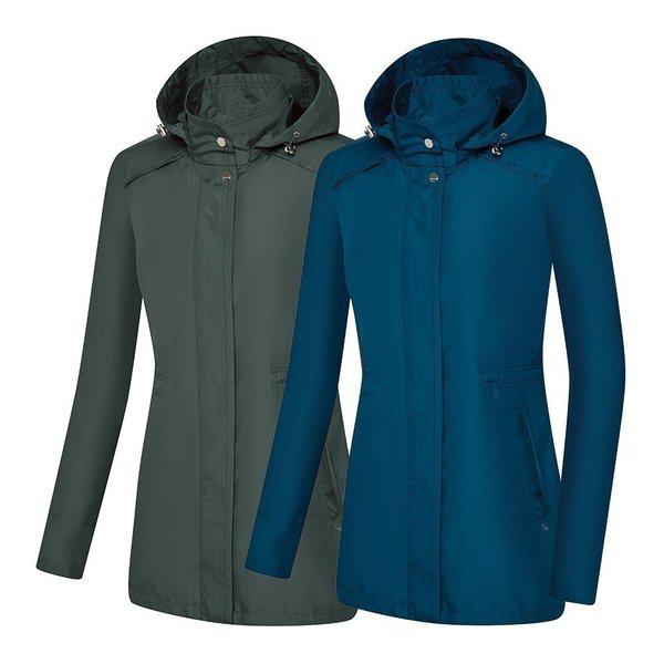 女性 春 フード取り外し可能型 ジャケット シャルダ(女) KSJ6264W