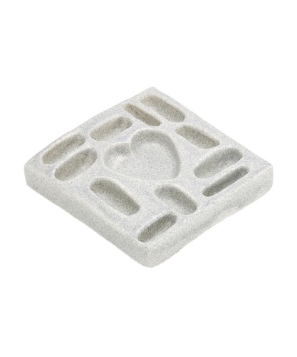 NFF ceramic peep holder white silver セラミックピープホルダー ホワイトシルバー 韓国雑貨