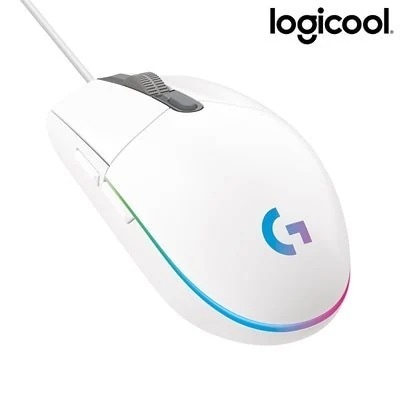 ロジクール G203 LIGHTSYNCゲーミング マウス G203-WH ホワイト