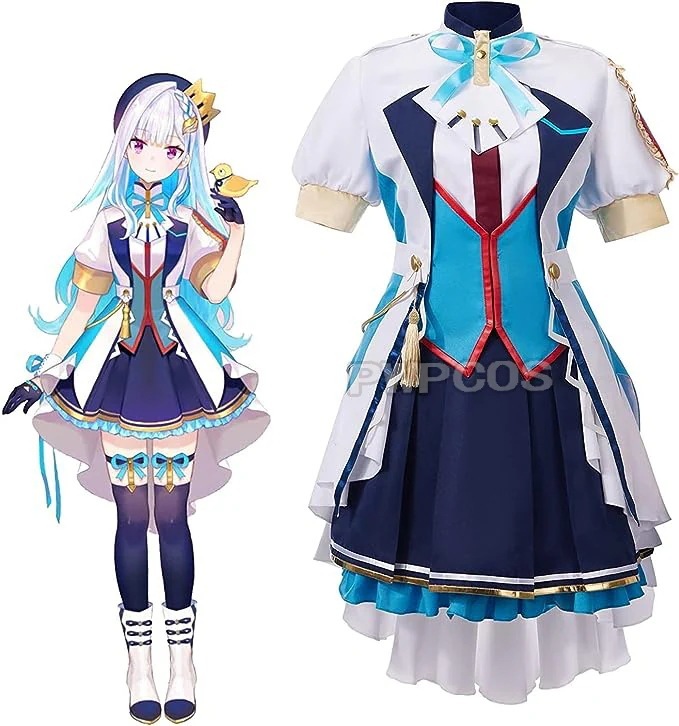 リゼヘルエスタ コスプレ衣装 バーチャルYouTuber VTuber コスチューム変装 レディース イベント 仮装 文化祭 ステージ服 制服 学園祭 演出服 jk制服 アクセサリー付き