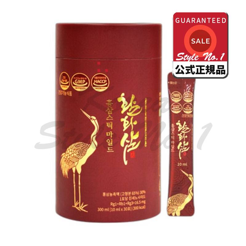 ヤンジ紅参活花参紅参スティックマイルド30p単品