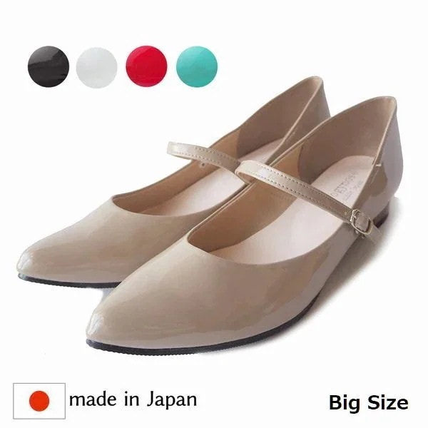 パンプス レディースシューズ レディースファッション 靴 大きいサイズ BigSize エナメル