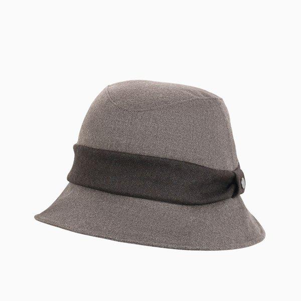 [帽子] ウールフェドラスタイルバケットハットDK57WBK005
