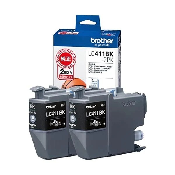 LC411BK-2PK [�� 2�p�b�N]