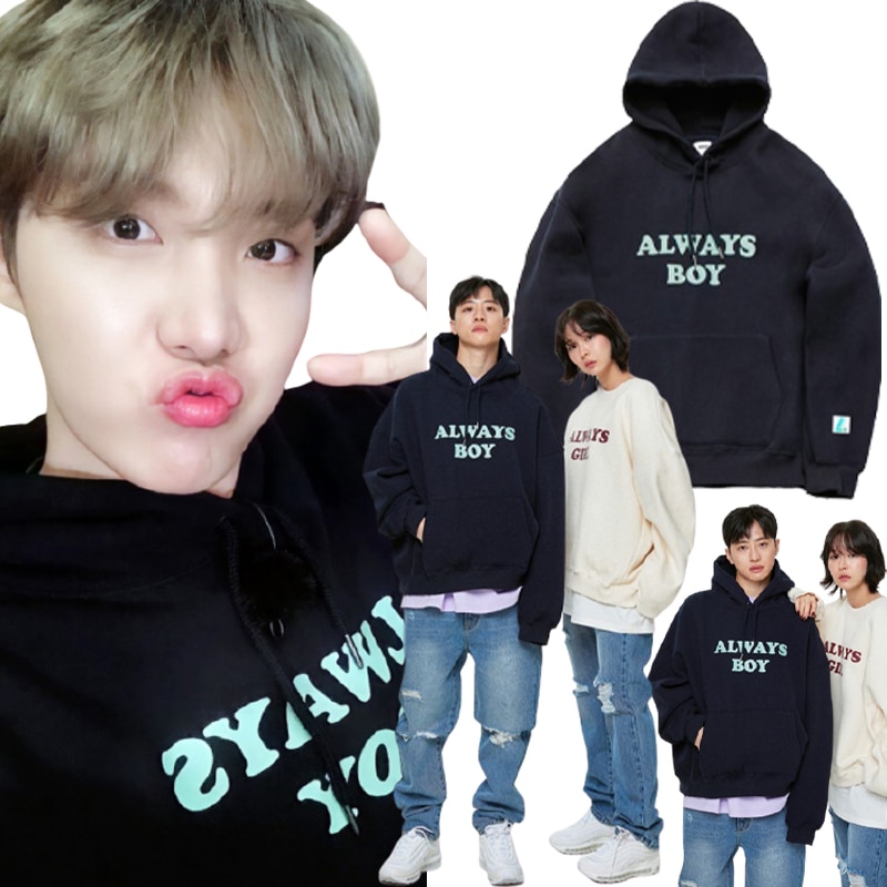 mark BTS J-hope 着用 Always Boy Hoodie 人気商品 正規品