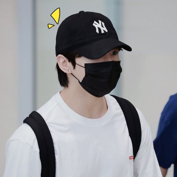 新品 BTS ジョングク着用  正規品 キャップ ブラック 楽天市場】☆配送無料☆ [SNOUT] 1495-BLACK BALL CAP ブラック