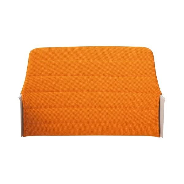 (まとめ) オカムラ VILLAGE ミーティングチェア用背カバー オレンジ 8VCC1P-FTC8 1枚 椅子別売 (×3セット)