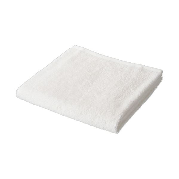 （まとめ） 林テラカラータオル バスタオル ホワイト BN602410 1枚 [x5セット]