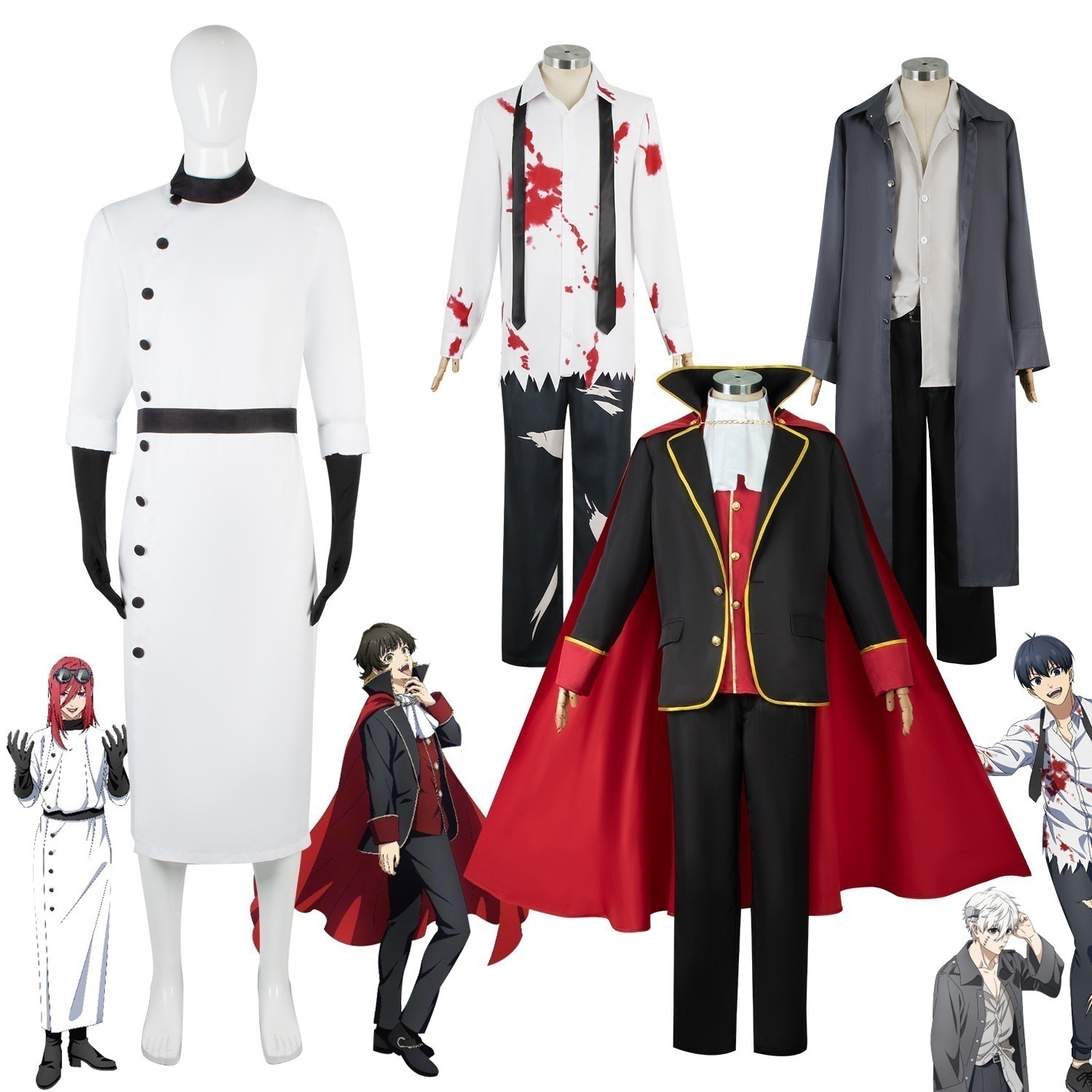 ハロウィン仮装 コスチューム 中華服 チャイナ服 変装 LOCK BLUE コスプレ衣装 凪誠士郎 蜂楽廻千切豹馬 潔世一 ブルーロック スーツ ハロウィン 2023年新作入荷コスプレ