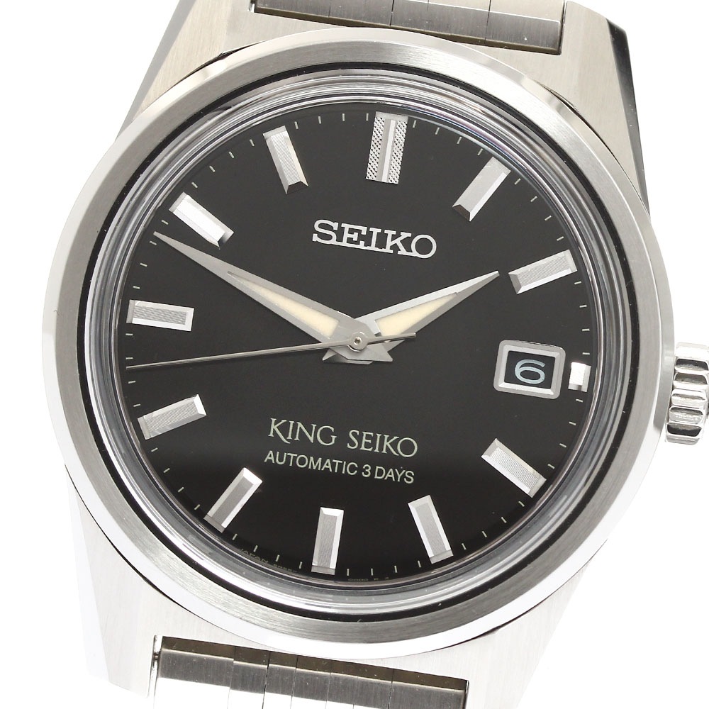 セイコー SEIKO SDKS021/6R55-00B0 キングセイコー デイト 自動巻き メンズ 箱・保証書付き_906254【中古】