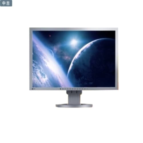 【中古】ナナオ製 EIZO FlexScan S2402W 24.1型カラー液晶モニター ホワイト ノングレア(反射防止) スピーカー搭載 訳あり品
