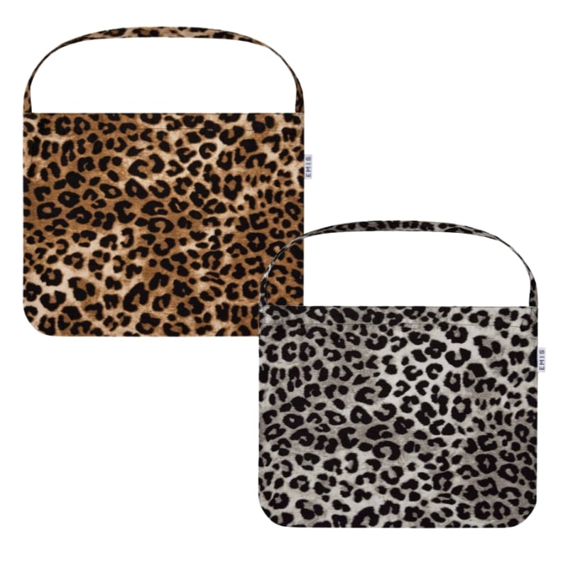 韓国大人気 NEW LEOPARD CORDUROY ECO BAG 2色