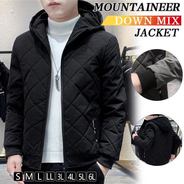 の入荷 ダウンコート メンズ ダウンジャケット 裏ボア 中綿ジャケット ジャケット ジャンパー 撥水 防風 保温 防寒 コート アウトドア カジュアル