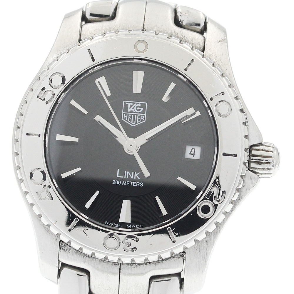 タグホイヤー TAG HEUER WJ1314-0 リンク デイト クォーツ レディース _935558【中古】