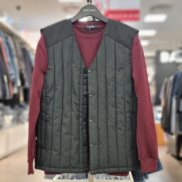 HC21 共用Vネック 超軽量グースベスト NEK628 (S40947610)