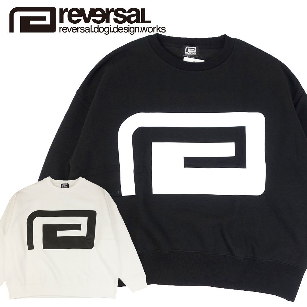 REVERSAL/リバーサルクルーネック スウェット トレーナー ビッグシルエット/BIG SILHOUETTE LOGO CREW NECK SWEAT
