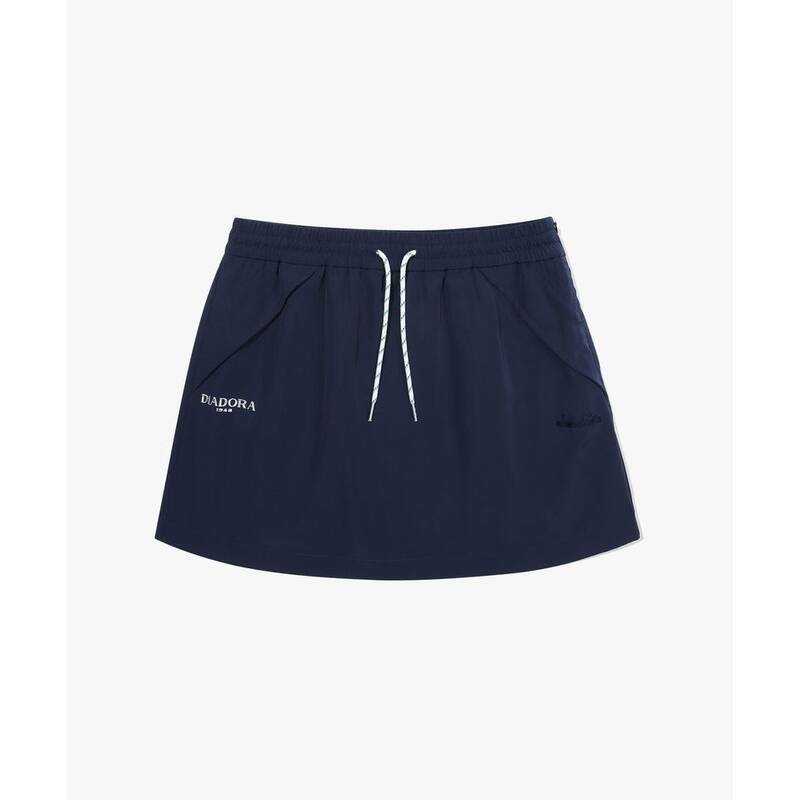 ディアドラ diadora ストリングポイント ウーブン スカート BLUE D6122LSK13BLD 417643