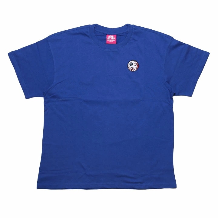 MISHKA Tシャツ 半袖 メンズ 春夏用 青 大きいサイズ ミシカ 派手 CYCO SIMON サイコサイモン スカル ドクロ KEEPWATCH キープウォッチ