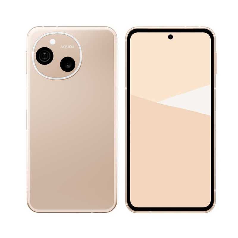 シャープ　SHARP　SIMフリースマートフォン AQUOS sense10 Snapdragon 7s Gen 3 6.1インチ 6GB/128GB ベールピンク　SHM33AP