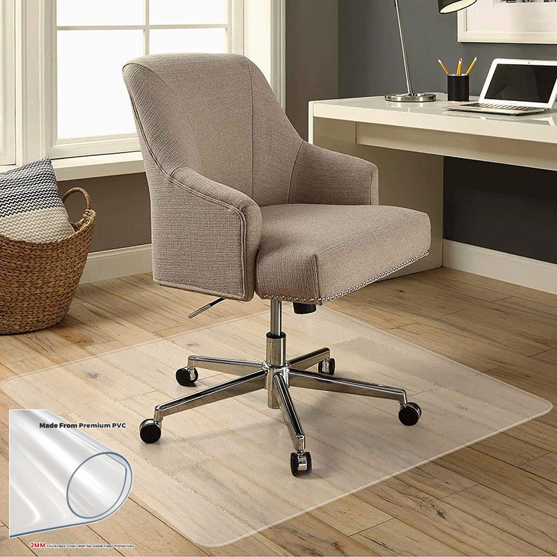 チェアマット 透明 おしゃれ 大判 クリア 91.5*122 76*122 拭ける 床保護マット PVC 抗菌 防臭 床 傷防止マット 撥水 クリアチェアマット PVC ビニール 新生活 新入学 デス