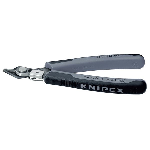 KNIPEX(クニペックス)7871-125ESD エレクトロニクス スーパーニッパー