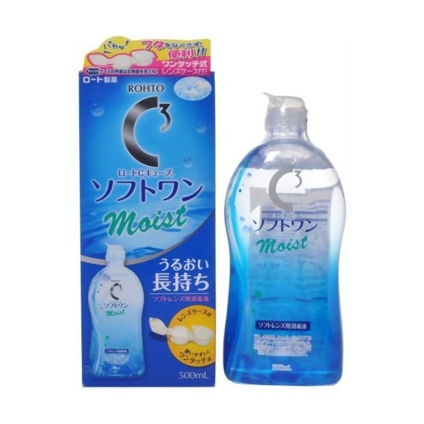 ロートCキューブソフトワンモイスト500ml（15個） Qoo10] ロート製薬 ロートCキューブ ソフトワンモイストa5