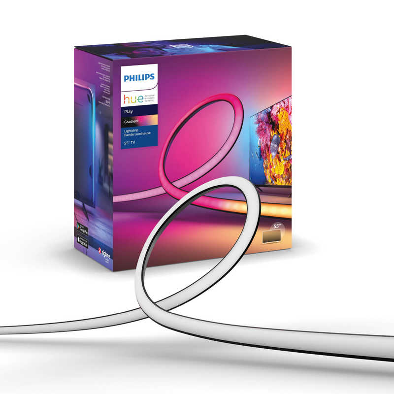 フィリップス　PHILIPS　Philips Hue Play グラデーションライトリボン TV 55-60インチ専用　PHTV55 23,961円