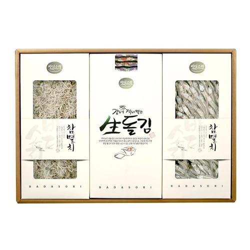 海の音 やりがい1号 ギフトセット x 5セット 祝祭日 ギフトセット 雪秋夕プレゼント アンチョビ キム 水産物 大量