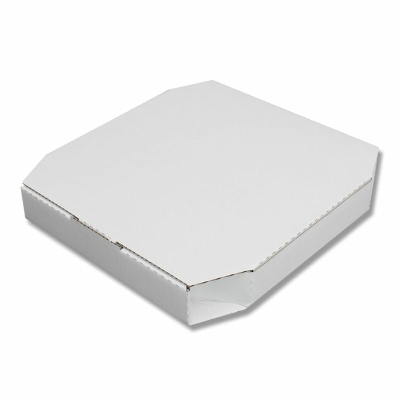 （まとめ買い）シモジマ HEIKO 食品容器 N ピザ箱 L 白 10枚 横335x縦335x高50mm 004247730 [x3セット]