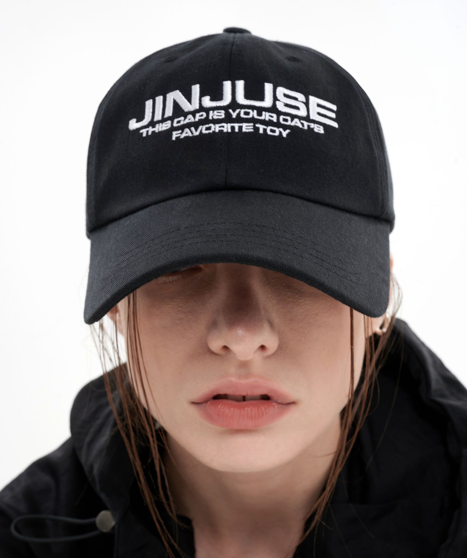 CATS TOY CAP [BLACK]