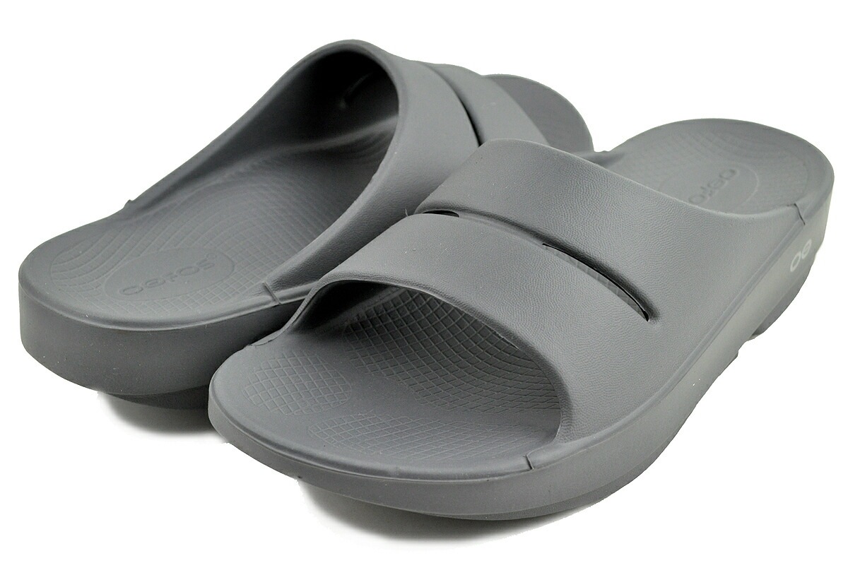 ウーアー ユニセックス スレート グレー リカバリーシューズ シャワー サンダル クッション 疲労回復 スライド 2000020046182